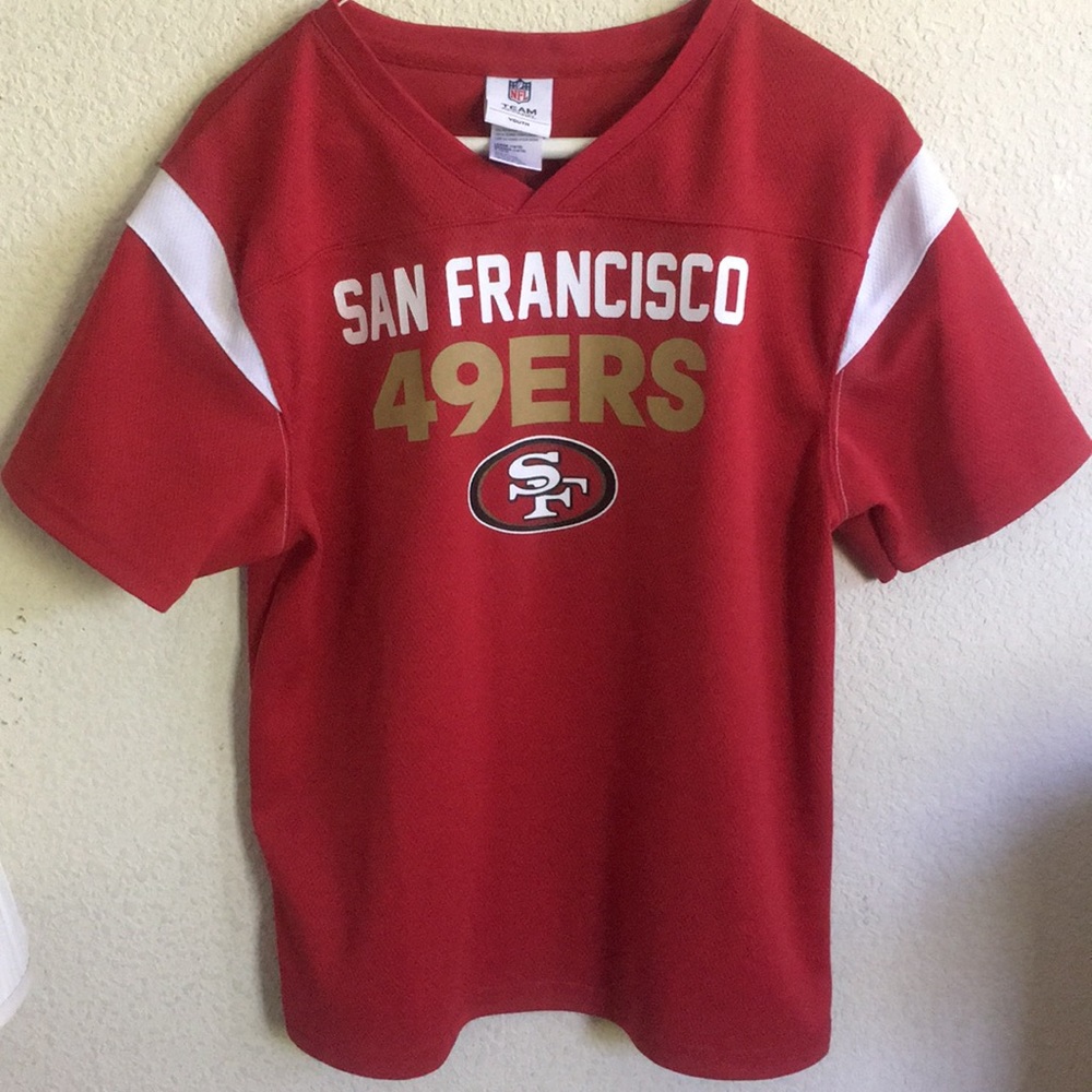 San Francisco 49ers Jersey Style T-shirt